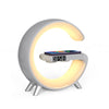 2023 New Intelligent G Shaped LED Lamp Bluetooth Speake Wireless Charger Atmosphere Lamp App Control For Bedroom Home Decor Eureka Online Store