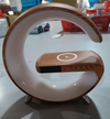 2023 New Intelligent G Shaped LED Lamp Bluetooth Speake Wireless Charger Atmosphere Lamp App Control For Bedroom Home Decor Eureka Online Store